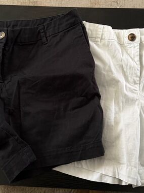 Style & Co. White Cotton Shorts